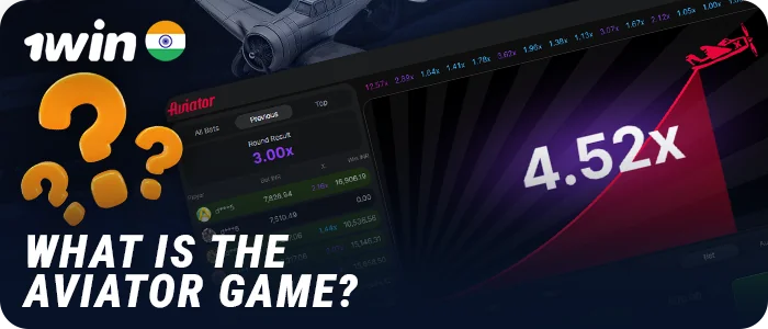 About the Aviator crash game at 1Win India online casino