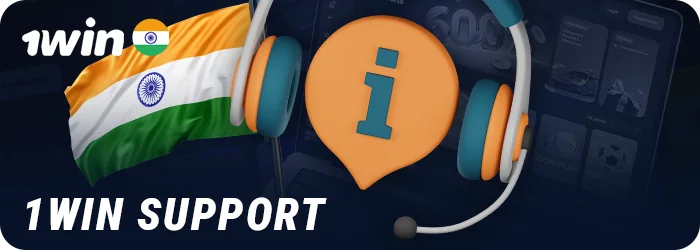 1Win support service for residents of India